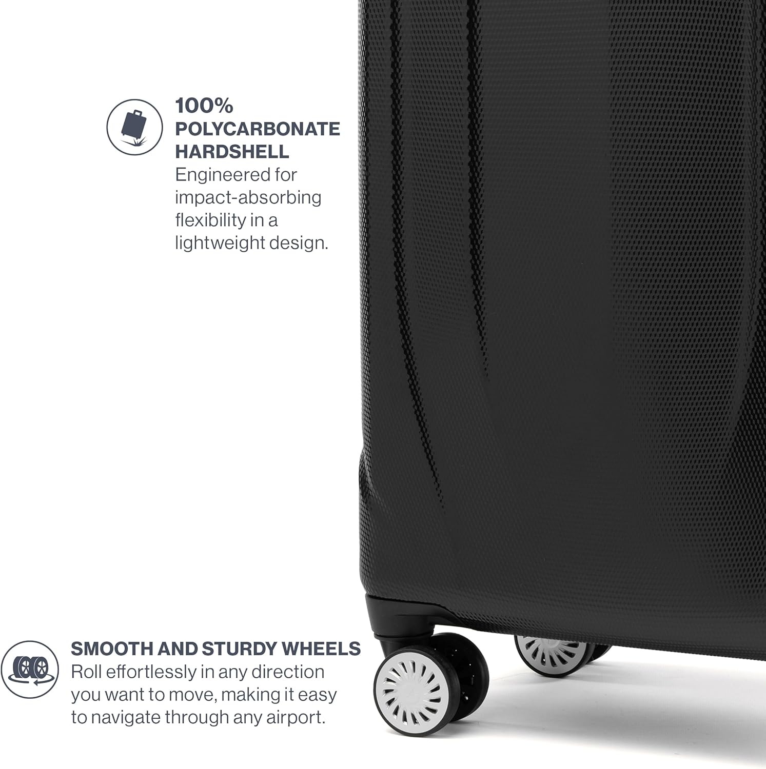 image:imageTravelpro Pathways 3 Hardside Expandable Luggage 8 Spinner Wheels Lightweight Hard Shell Suitcase 2 Piece Set 2125 ChampagneBlack Knight
