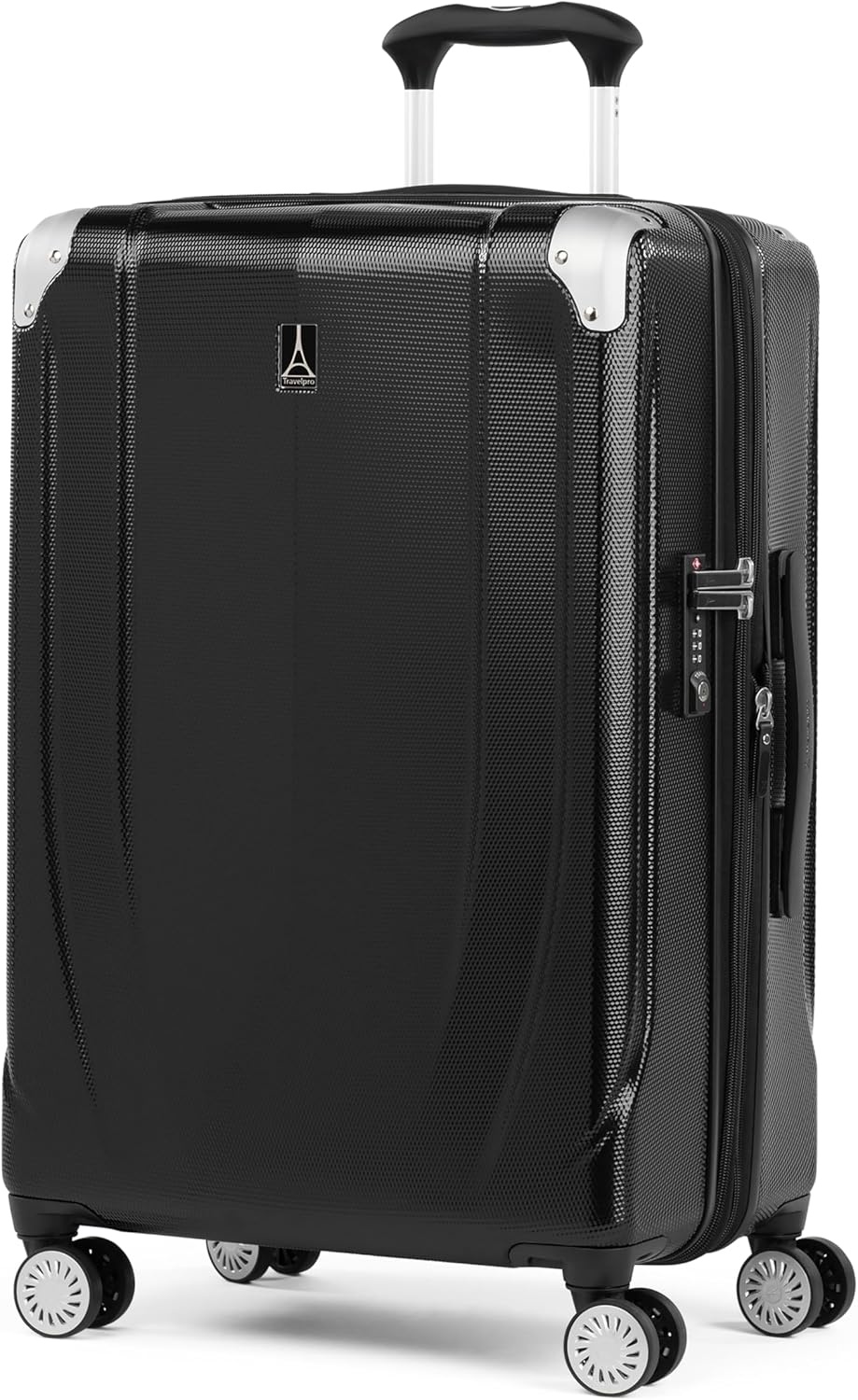 image:imageTravelpro Pathways 3 Hardside Expandable Luggage 8 Spinner Wheels Lightweight Hard Shell Suitcase 2 Piece Set 2125 ChampagneBlack Knight