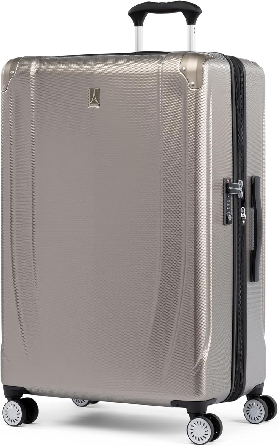 image:imageTravelpro Pathways 3 Hardside Expandable Luggage 8 Spinner Wheels Lightweight Hard Shell Suitcase 2 Piece Set 2125 ChampagneChampagne