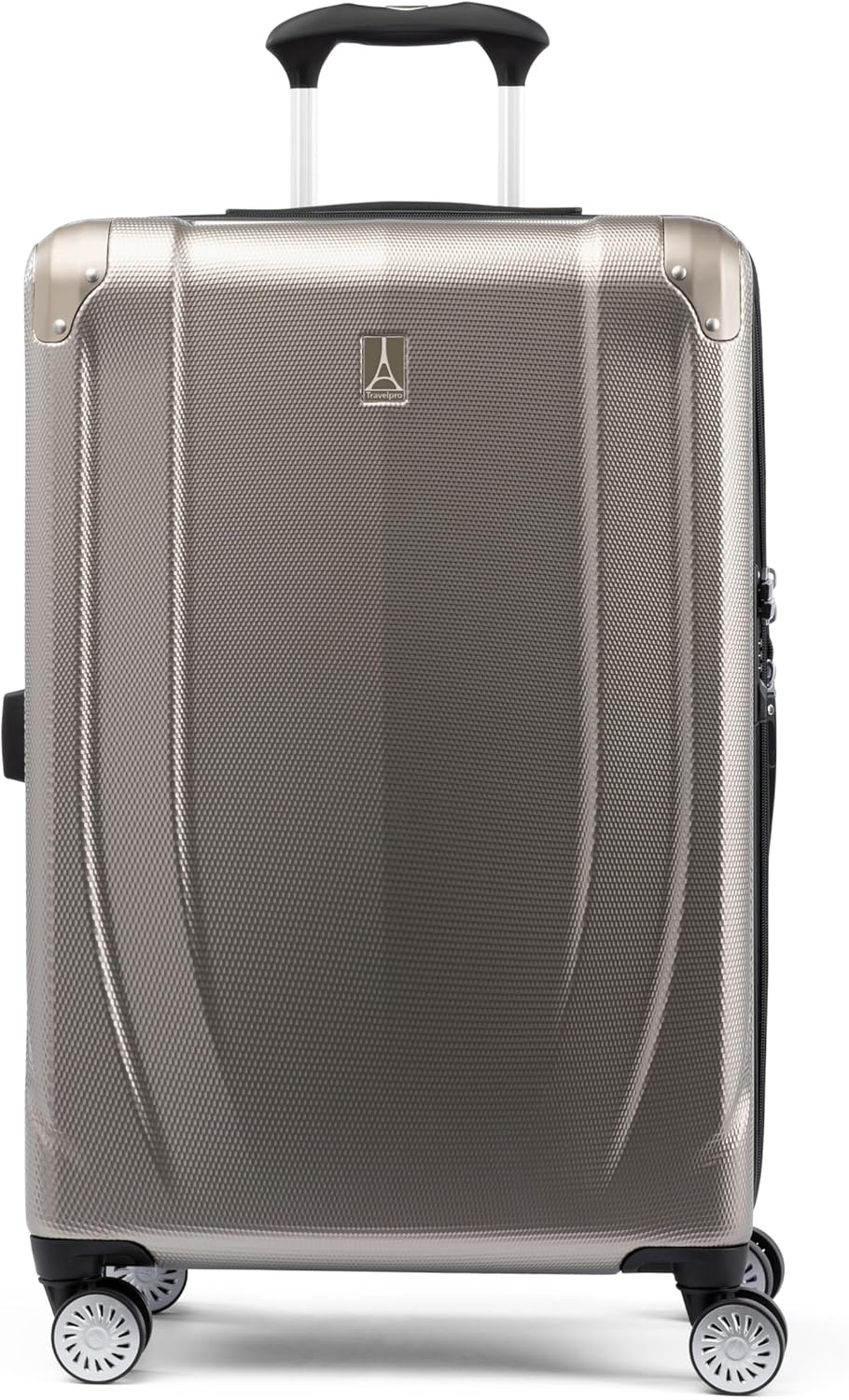 image:imageTravelpro Pathways 3 Hardside Expandable Luggage 8 Spinner Wheels Lightweight Hard Shell Suitcase 2 Piece Set 2125 ChampagneChampagne