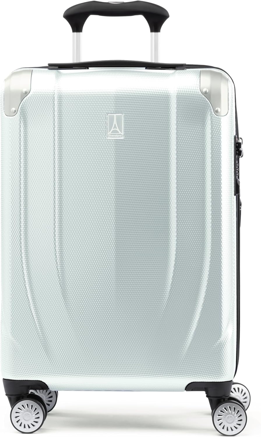 image:imageTravelpro Pathways 3 Hardside Expandable Luggage 8 Spinner Wheels Lightweight Hard Shell Suitcase 2 Piece Set 2125 ChampagneCloud Grey