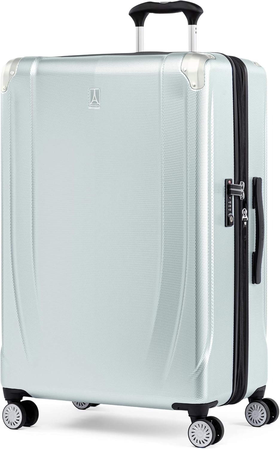 image:imageTravelpro Pathways 3 Hardside Expandable Luggage 8 Spinner Wheels Lightweight Hard Shell Suitcase 2 Piece Set 2125 ChampagneCloud Grey