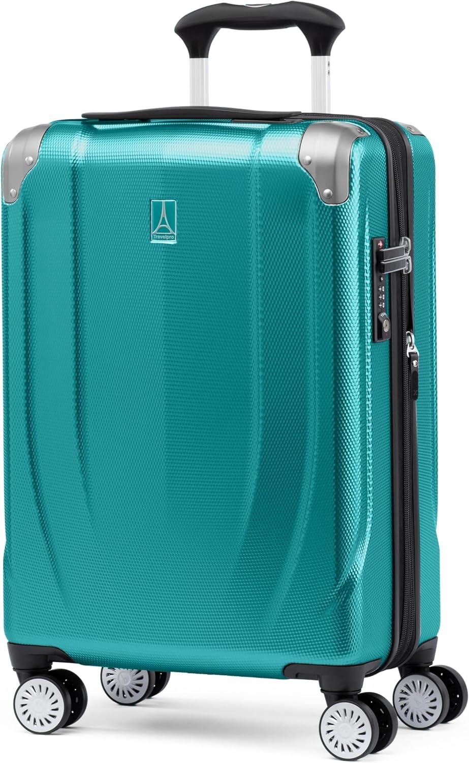 image:imageTravelpro Pathways 3 Hardside Expandable Luggage 8 Spinner Wheels Lightweight Hard Shell Suitcase 2 Piece Set 2125 ChampagneKayak Teal
