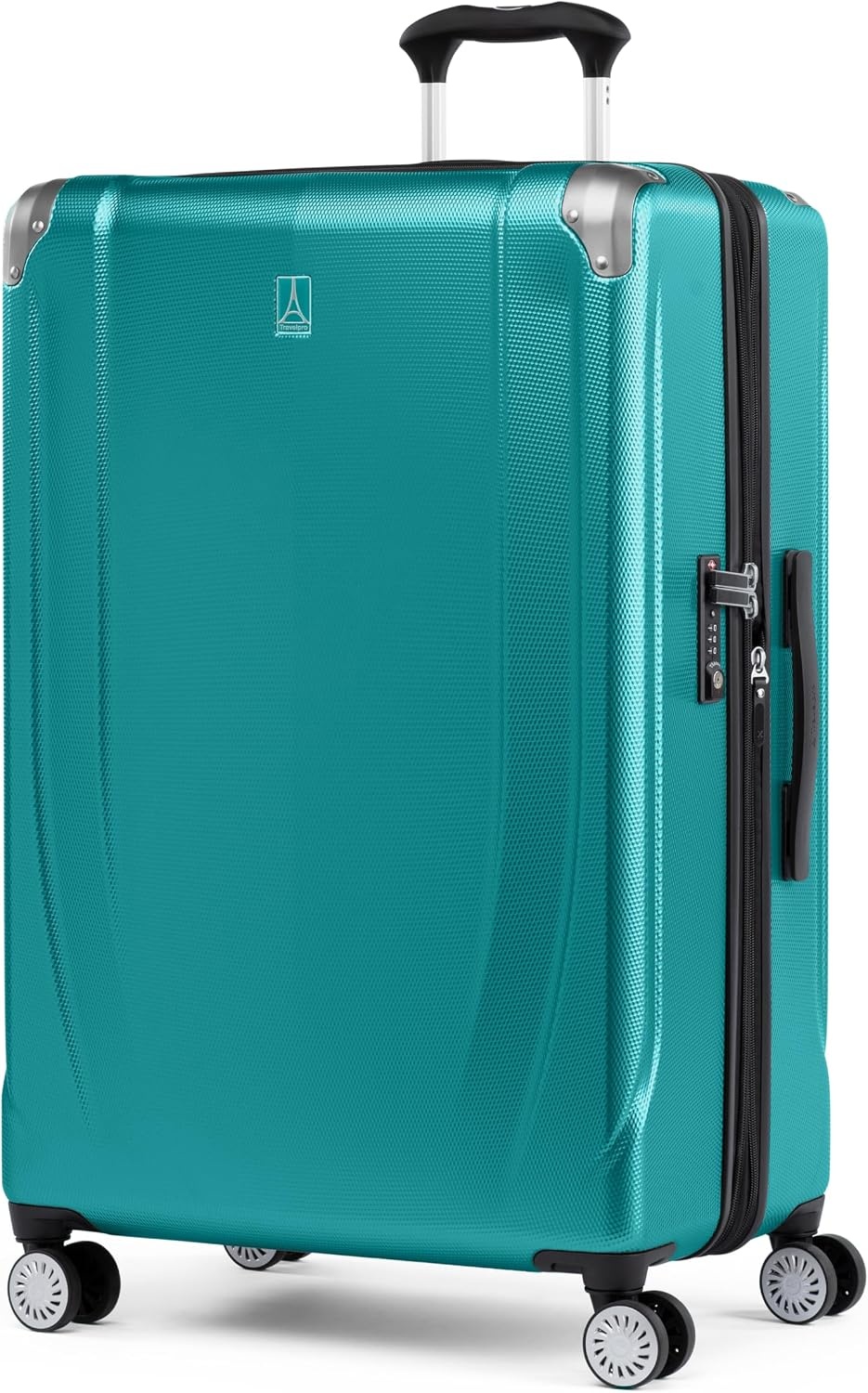 image:imageTravelpro Pathways 3 Hardside Expandable Luggage 8 Spinner Wheels Lightweight Hard Shell Suitcase 2 Piece Set 2125 ChampagneKayak Teal