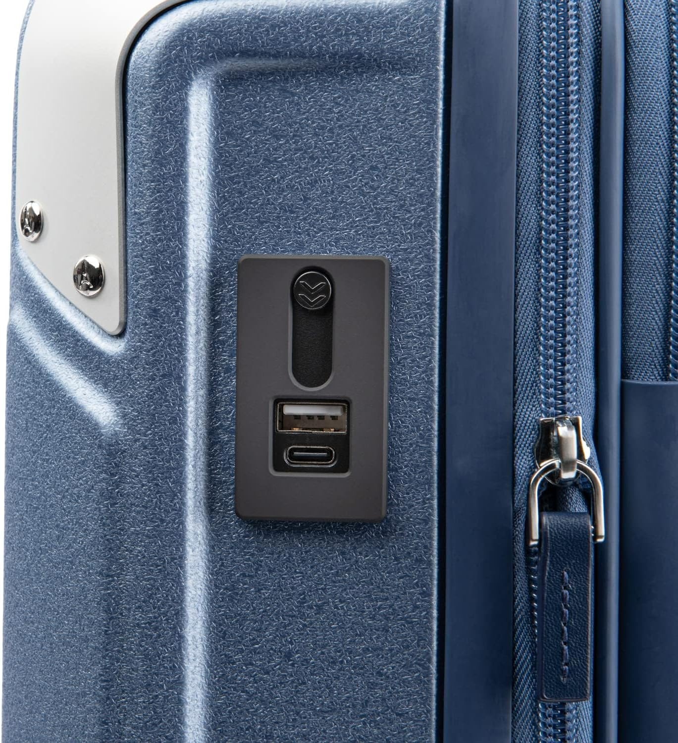 image:imageTravelpro Platinum Elite Hardside Expandable Spinner Wheel Luggage TSA Lock Hard Shell Polycarbonate Suitcase Cream White Carryon 21InchDark Sky Blue