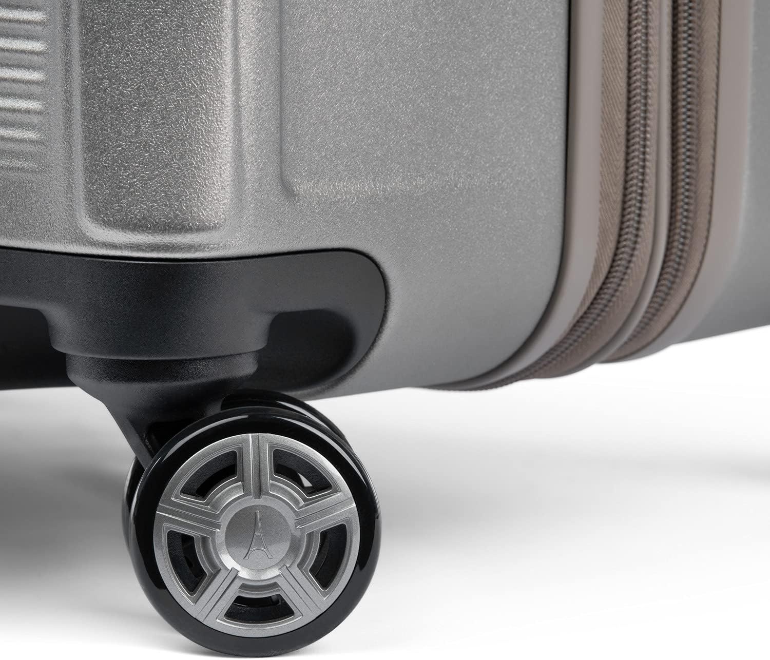 image:imageTravelpro Platinum Elite Hardside Expandable Spinner Wheel Luggage TSA Lock Hard Shell Polycarbonate Suitcase Cream White Carryon 21InchMetallic Sand