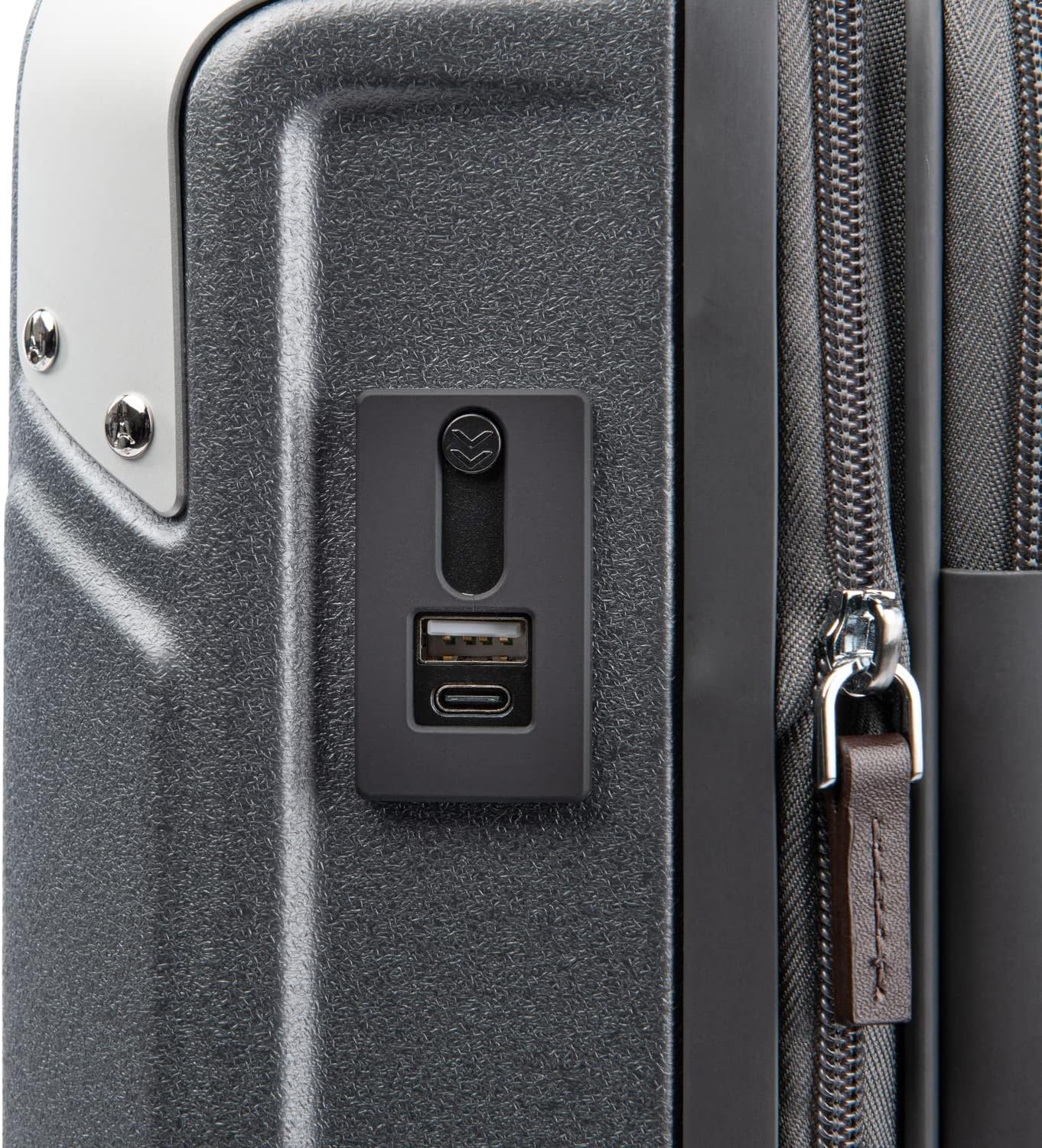 image:imageTravelpro Platinum Elite Hardside Expandable Spinner Wheel Luggage TSA Lock Hard Shell Polycarbonate Suitcase Cream White Carryon 21InchVintage Grey