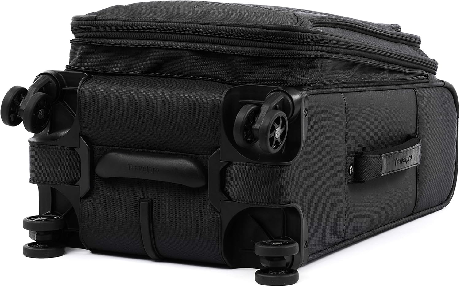 image:imageTravelpro Tourlite Softside 3Piece Set Expandable Luggage 4 Spinner Wheels Lightweight Suitcase 21 CarryOn 25 Checked Medium 29 Check Large Espresso BrownBlack