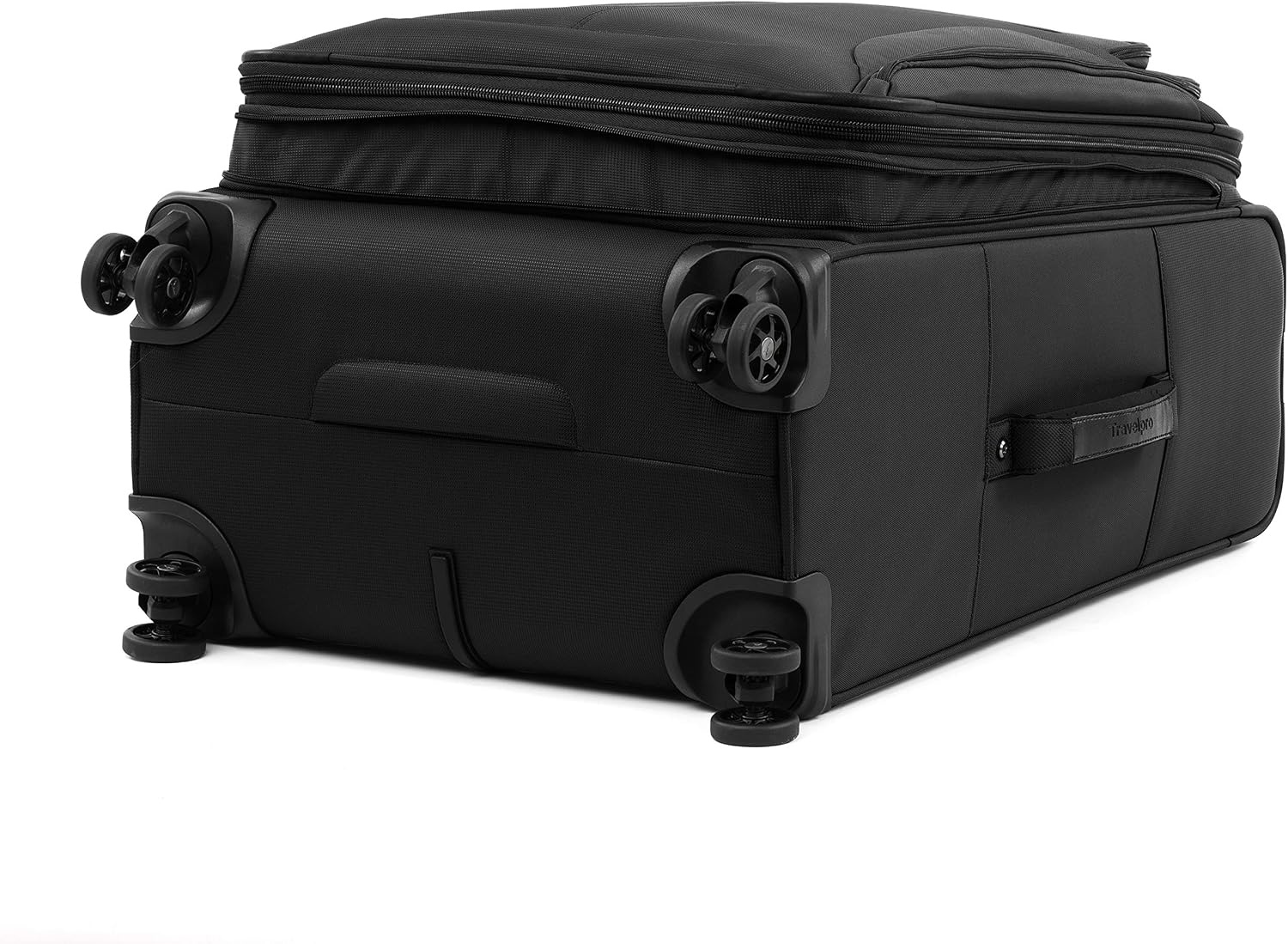 image:imageTravelpro Tourlite Softside 3Piece Set Expandable Luggage 4 Spinner Wheels Lightweight Suitcase 21 CarryOn 25 Checked Medium 29 Check Large Espresso BrownBlack