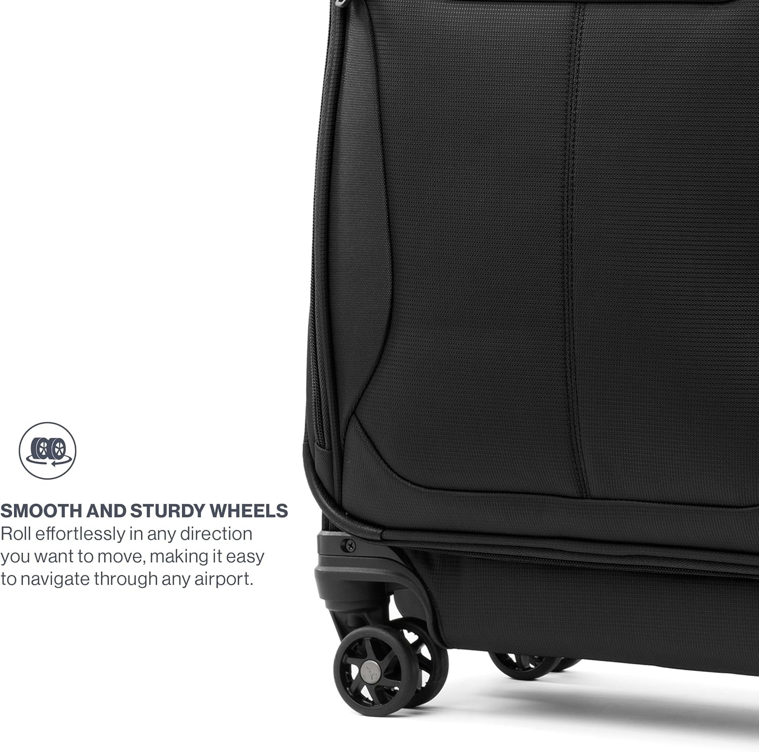image:imageTravelpro Tourlite Softside 3Piece Set Expandable Luggage 4 Spinner Wheels Lightweight Suitcase 21 CarryOn 25 Checked Medium 29 Check Large Espresso BrownBlack